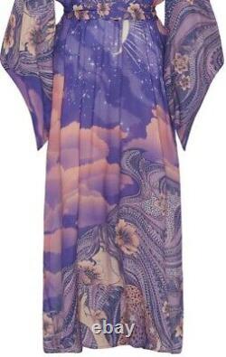 Ltd Ed Exclusive Spell Designs Gypsy Boho Mystic Luna Maxi Kimono Robe S/m Bnwt
