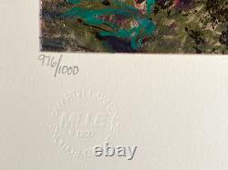 MARK KING 1990 Montmartre SERIGRAPH MARTIN LAWRENCE MILE ÉDITIONS LIMITÉES PARIS