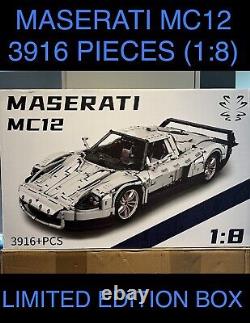 Maserati Mc12 (3916 Pièces) 18 Édition Limitée Stock Royaume-Uni 1 Disponible Maintenant