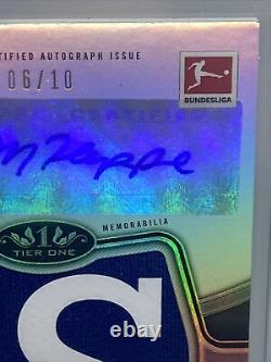 Matthew Hoppe 2020-21 Topps Tier One Rookie Card Patch Auto Rc Rpa Sp /10