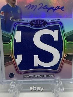 Matthew Hoppe 2020-21 Topps Tier One Rookie Card Patch Auto Rc Rpa Sp /10