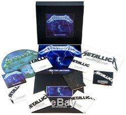 Metallica Ride The Lightning (nouveau Coffret De Luxe) Nouveau Patch Vinyle Lp, Avec Cd,