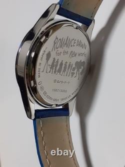 Montre Édition Limitée One Piece Nouveau Monde Bracelet en Cuir Bleu #1867/9999