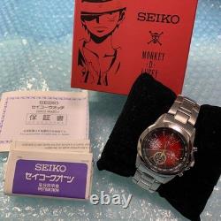 Montre Édition Limitée SEIKO x Monkey D Luffy One Piece 20ème Anniversaire 5000pcs