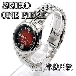 Montre Seiko One Piece Ace Édition Limitée Cadran Rouge Cadeau Collection