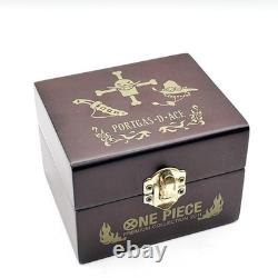 Montre Seiko One Piece Ace Édition Limitée Cadran Rouge Cadeau Collection