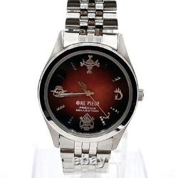 Montre Seiko One Piece Ace Édition Limitée Cadran Rouge Cadeau Collection