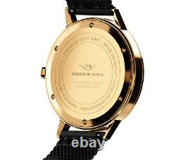 Montre à mouvement suisse édition limitée en or pour hommes par Nation of Souls PVPR 189£