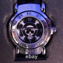 Montre-bracelet One Piece Luffy BW Log Pose Édition Limitée Anime Japon