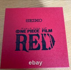 Montre de collaboration SEIKO One Piece FILM RED Édition Limitée 2000 Neuve F/S