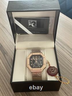 Montre pour homme Swan & Edgar Édition Limitée, Automatique Quadrant Rose. Cadran de 44 mm