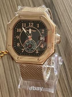 Montre pour homme Swan & Edgar Édition Limitée, Automatique Quadrant Rose. Cadran de 44 mm