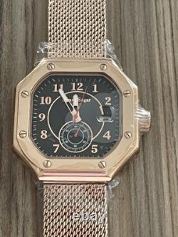 Montre pour homme Swan & Edgar Édition Limitée, Automatique Quadrant Rose. Cadran de 44 mm