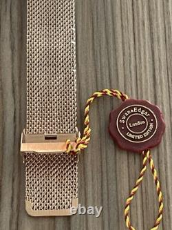 Montre pour homme Swan & Edgar Édition Limitée, Automatique Quadrant Rose. Cadran de 44 mm