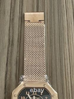 Montre pour homme Swan & Edgar Édition Limitée, Automatique Quadrant Rose. Cadran de 44 mm