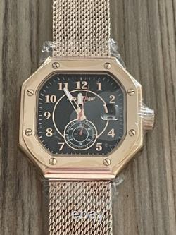 Montre pour homme Swan & Edgar Édition Limitée, Automatique Quadrant Rose. Cadran de 44 mm