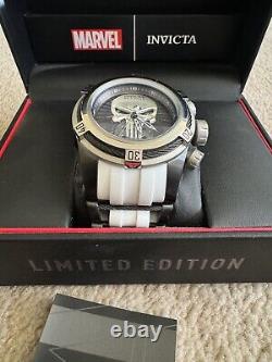 Montre pour hommes Invicta Reserve Bolt Zeus Marvel Punisher édition limitée Ultra Rare