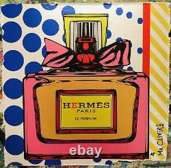 Mr Clever Art Vintage Parfum & Lines Street Art Contemporain Urbain Pop Art Print