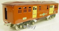 Mth 10-1175 Standard Gauge Ives Transition 4 Pièces De Voitures De Tourisme Set Ln / Box