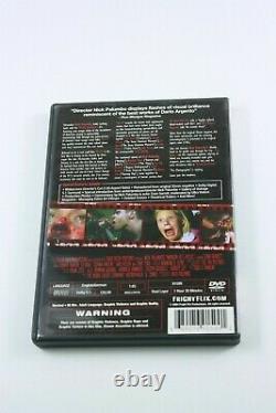 Murder Set Pieces DVD Rare Signé Par Le Directeur Director's Cut Limited 1/150