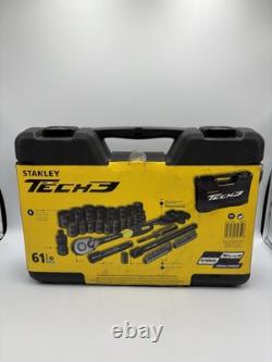NOUVELLE ÉDITION LIMITÉE Ensemble de Clés à Douille Stanley Tech3 STHTO-72654 de 61 Pièces Yamaha