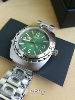Nouveau Vostok Amphibia 1967 Green Diver Watch Édition Limitée 500 Pièces