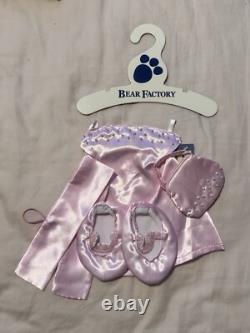 Nouvelle Robe de Soirée Rose de l'Usine à Ours Ensemble de Bal 4 Pièces Édition Limitée Rare