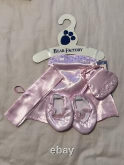 Nouvelle Robe de Soirée Rose de l'Usine à Ours Ensemble de Bal 4 Pièces Édition Limitée Rare