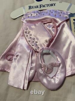 Nouvelle Robe de Soirée Rose de l'Usine à Ours Ensemble de Bal 4 Pièces Édition Limitée Rare