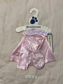 Nouvelle Robe de Soirée Rose de l'Usine à Ours Ensemble de Bal 4 Pièces Édition Limitée Rare