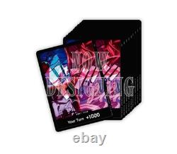 ONE PIECE Jeu de cartes Anglais 2ème anniversaire set Nouvelle version japonaise PREMIUM BANDAI