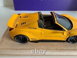 Oeuvre LB 1/18 Ferrari 458 Spider Liberty Walk Édition Limitée #23 sur 40 Pièces