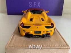 Oeuvre LB 1/18 Ferrari 458 Spider Liberty Walk Édition Limitée #23 sur 40 Pièces