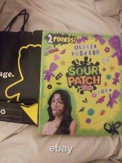 Olivia Rodrigo Sour Patch Kids 2 Lb Edition Limitée Boîte Collectible X/90 Nyc