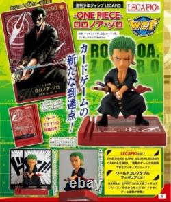 One Piece Card Game Ensemble de Figurines de Carte de Leader LECAFIG Roronoa Zoro Édition Limitée