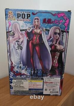 One Piece P. O. P Statue PVC Cage Noire Hina Édition Limitée par Megahouse