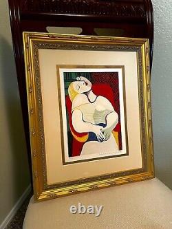 Pablo Picasso LE RÊVE État Signé Édition Limitée Art Giclee 12x 12