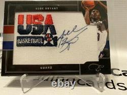 Panini Black Box 2010 Elite Kobe Bryant Team USA Lakers Auto Patch Card #'d /49