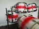 Pearl Reference, Limited Edition 4 Piece Drum Kit Rouge Au Blanc Perle Fade