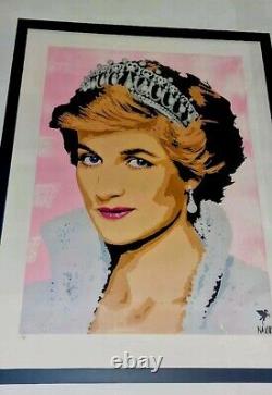 Pégase-Princesse Diana-Édition Limitée Rare Encadrée