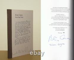 Peter Carey Quatre Pièces Faciles Signé 1ère/1ère (Édition Limitée 2002)