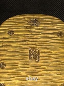 Pièces de monnaie anciennes japonaises Grande pièce d'or Édition limitée Kiwami