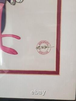 Pink Panther Friz Freleng Edition Limitée Serigraph Cel C'est L'heure Du Spectacle - Encadré