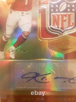 Plaques & Patches 2019 Kyler Murray Rpa 1/1 Auto 100 Ans NFL Logo Patch Rookie