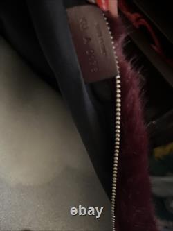 Pochette à poignet en fourrure Givenchy, pièce éblouissante, multicolore, édition limitée rare