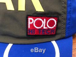 Polo Ralph Lauren Salut Tech Kayak Long Bill Limited Edition Drapeau 6 Patch Panel Hat