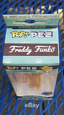 Pop! Pez Freddy Funko Limited Edition 50 Pièces Bonbons Distributeur