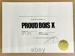 Proud Bois 10 X Édition Limitée #91/112 Épreuve Sérigraphique Signée Par Jacob Kamara