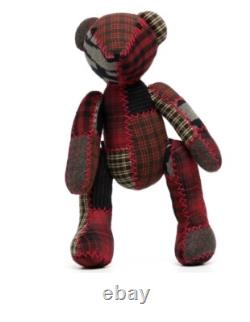 RRL Double RL Ourson en Patchwork Original Édition Limitée Neuf Avec Étiquettes