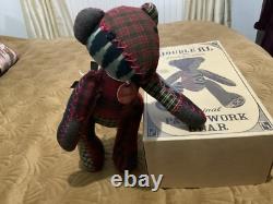 RRL Double RL Ourson en Patchwork Original Édition Limitée Neuf Avec Étiquettes